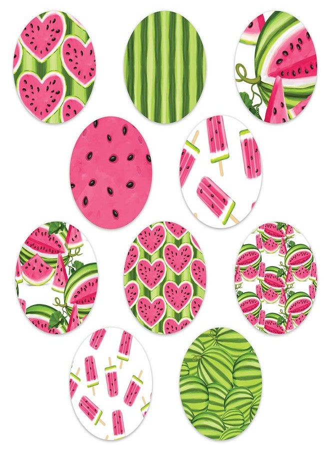 RockaDex Dexcom Adhesive Mix Design - Adhesive Patches with Split Backing, Easy to Apply x 10 Pack - Watermelons (Dexcom G6) - Image 2